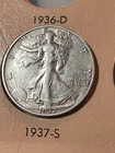 1937-S Walking Liberty Half XF Hard Date! See My  Listings for Your Collection!