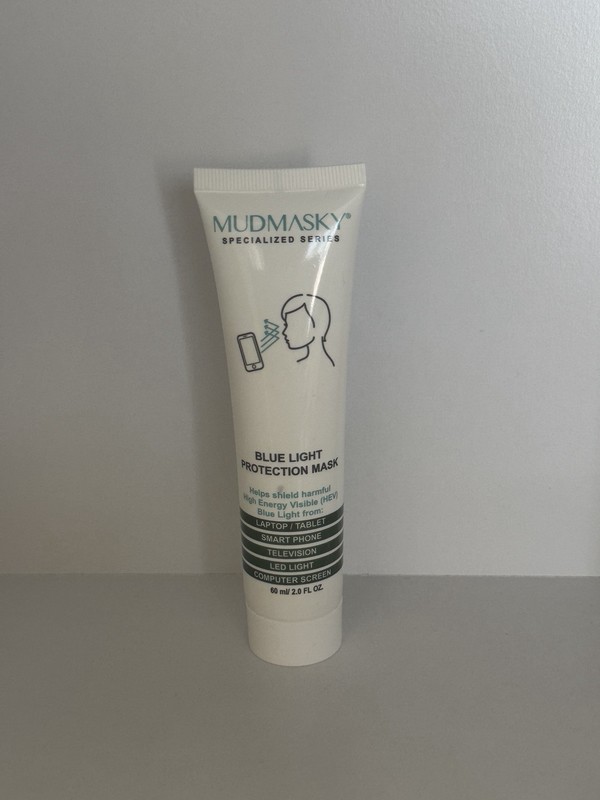 Mudmasky Blue Light Protection Mask- HEV Protection 60 ml/2 oz Sealed Full Size 