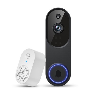 1080P Wireless Video Doorbell Camera, 2.4G WiFi Only, AI Human Detection, Ind...