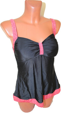 Octopus 2tlg Tankini M 38/40 B C Träger Tank Top & Slip Bademode Badeanzug