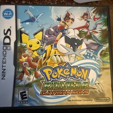 Pokemon Ranger Guardian Signs - Nintendo DS game with Manual