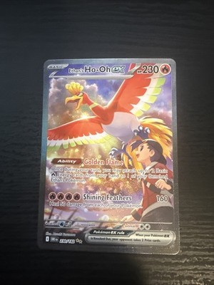 Ethan's Ho-Oh ex 230/182 Sv10: Destined Rivals Holo NM | eBay