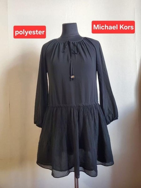 Women Michael Kors Dress Black Polyester M