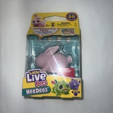 Little Live Pets NeeDees PINKEE BUNNY Interactive Pets Collectible Toy 2024