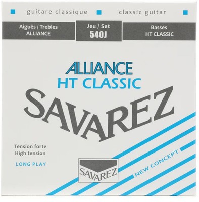 Savarez S.A. 540J Alliance HT Classic High Tension Classical Guitar Strings