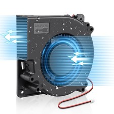 12V DC 120mm Waterproof Centrifugal Blower Fan - IP67 Brushless 2-Pin Cooling