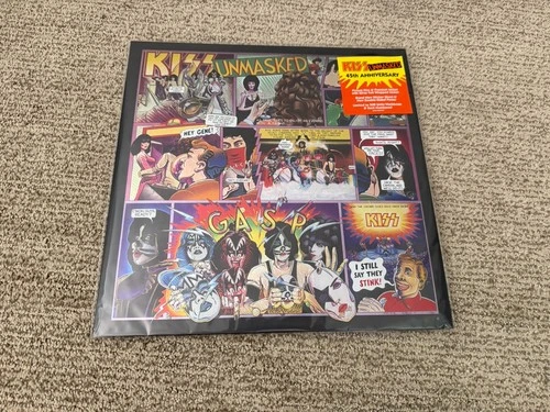 KISS Unmasked 45th Anniversary Picture Disc #430/500