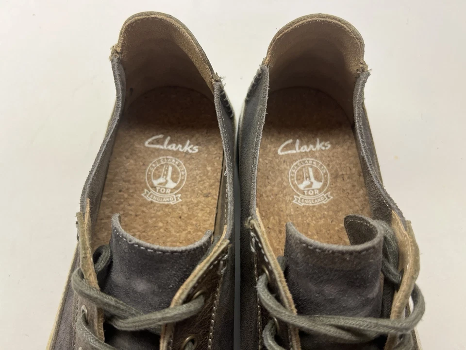 Tênis de Skate Clarks Masculino Verde Camuflado Tamanho 12M – Exclusivo Streetwear - Imagem 3 de 4