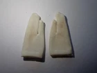 Vintage Barbie Doll White Tricot Gloves