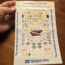 Superscale Decals 720489 1/72 Scale F-14 Tomcat VF-21, VF-33, VF-154