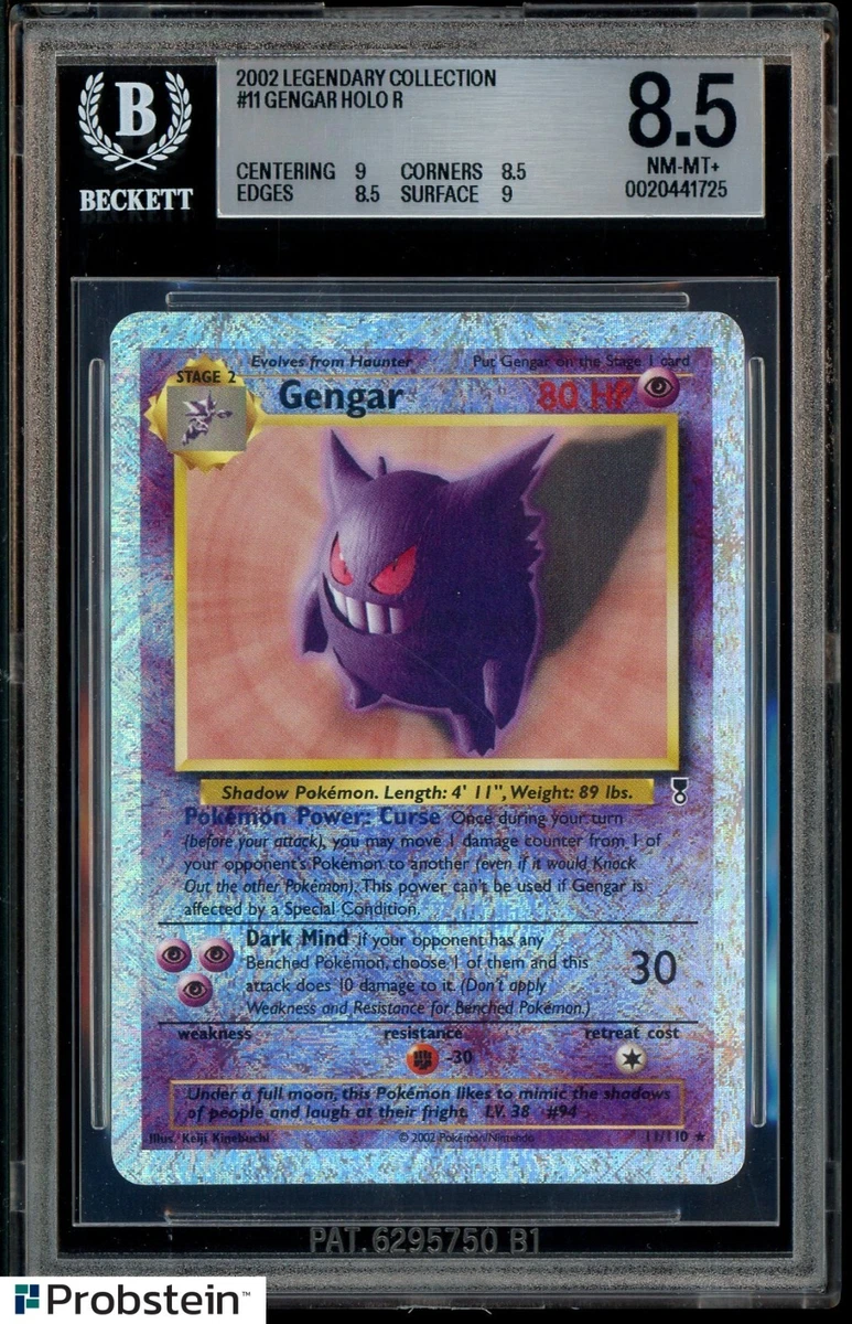 ポケモンカードゲーム PSA 7.5 Gengar Legendary Collection Gengar Pokémon TCG Legendary Collection Individual Collectible