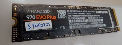 Samsung 970 EVO Plus 2TB PCIe NVMe M.2 2.0 Solid State Drive