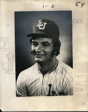 1972 Press Photo Baseball Player Danny Sunseri, Gettys Pitcher