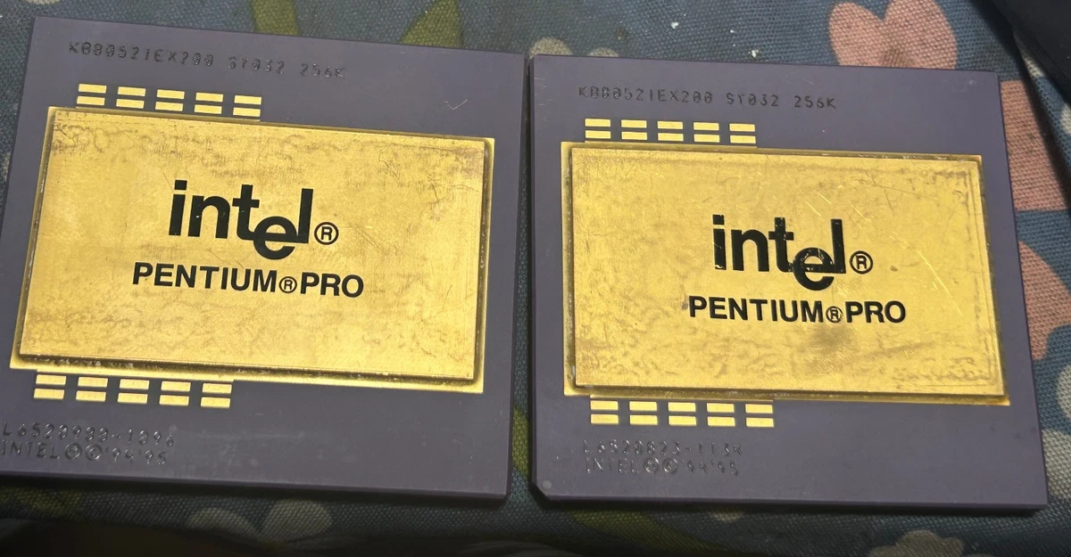 メ*9様 Intel PCのエンジン「プロセッサ」の歴史（3 PCエンサイクロペディア：第9回 2枚セット CPU Pro Pentium CPU