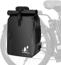 YEEGO DIRECT Bike Panniers,29L Large Capacity 11‘’*6.6"*17.3'', Black 