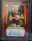 2025 Panini Prizm WNBA Hailey Van Lith Red Prizm Rookie Signatures Auto #'d 5/99