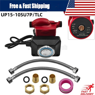 #ad 595916 For Grundfos Hot Water Re Circulating Pumps UP15 10SU7P TLC 1 25 HP 115V $149.00