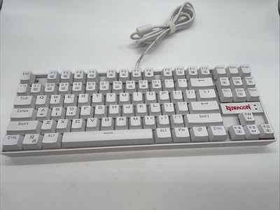 Red Dragon K552-WR Mechanical Gaming Keyboard, LED, Tested (See Video)