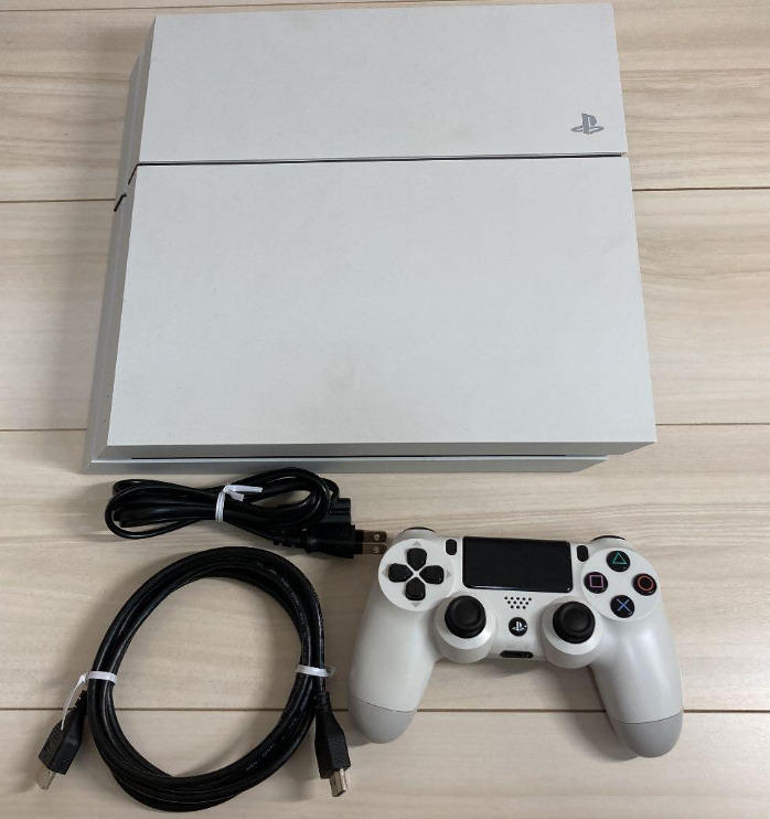 SONY PS4 PlayStation 4 Glacier White CUH-1200A 500GB Game Console Fast  Shipping