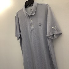 Puma Dry Cell Golf Polo Shirt Mens Medium Short Sleeve Performance Logo