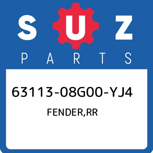FENDER, REAR (BLUE) | MODEL K5/K6 E33 FOR HU8
