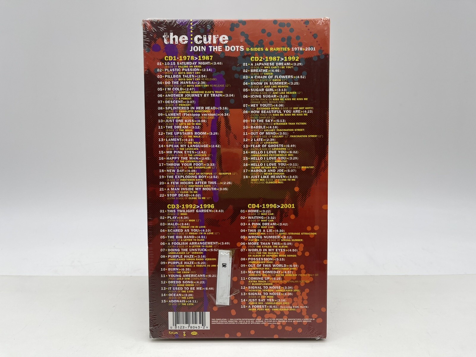 Join The Dots B Sides Rarities 1978 01 Box By The Cure Cd Jan 04 4 Discs Elektra Label For Sale Online Ebay