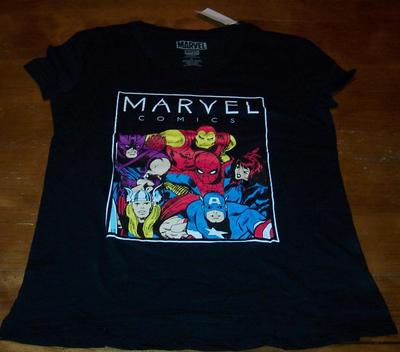 Marvel T Shirt Super Heros Femme Marvel X-Men Jean Grey Grey