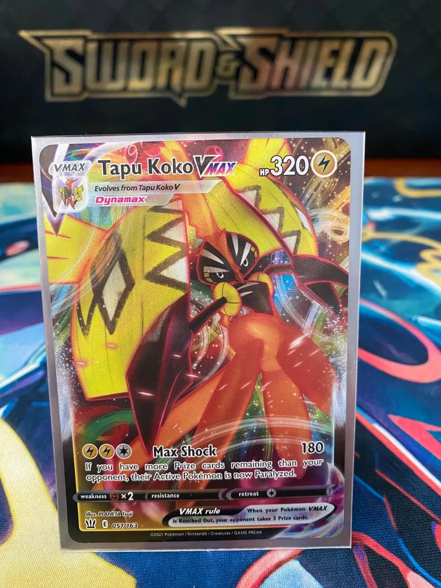 Tapu Koko VMAX (051/163) [Sword & Shield: Battle Styles]