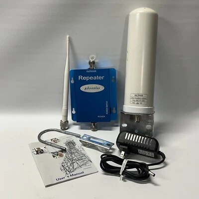 Phonelex AT&T Cell Phone Signal Booster 4G LTE 700MHz Band 12 Band 17 Repeater - Image 1 of 4