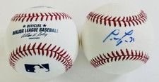 LANCE LYNN SIGNED OMLB BASEBALL ST LOUIS CARDINALS LA DODGERS AUTOGRAPH COA K2