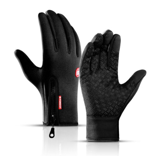US Winter Thermal Sports Neoprene Waterproof Ski Touchscreen Full Finger Gloves - Picture 29 of 33