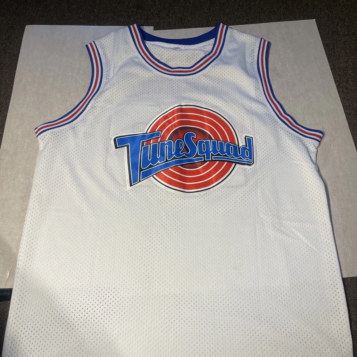 Michael Jordan Tune Squad White Jersey Space Jam Basketball MJ 23