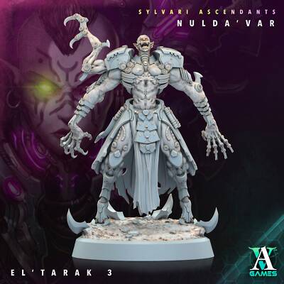 El Tarak - v3 | DnD Miniatures | Tabletop Gaming | Tabletop Miniature | Sci-Fi
