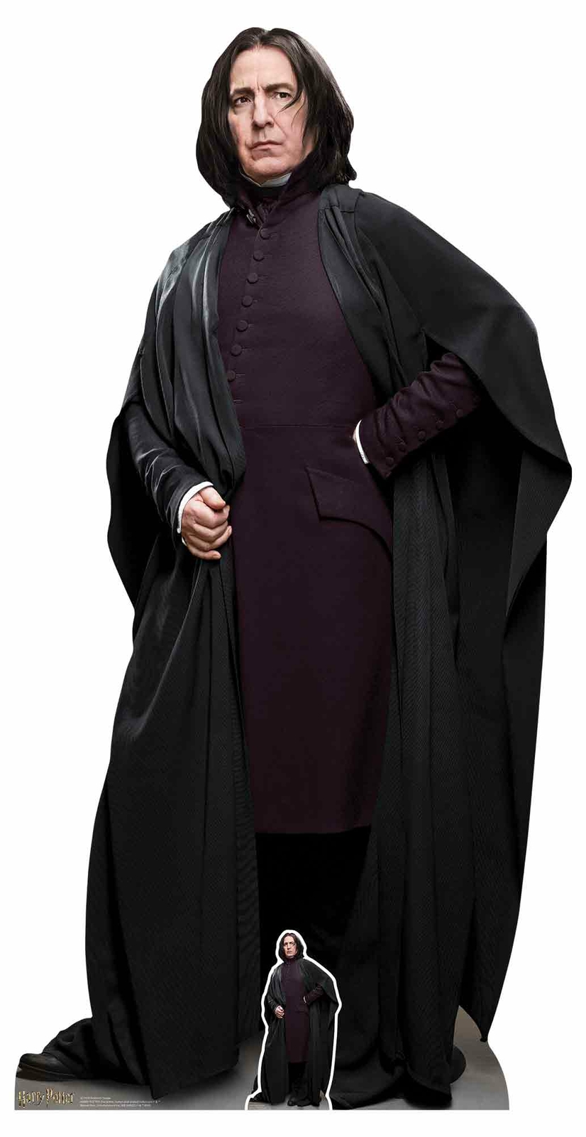 Professor Snape Official Harry Potter Cardboard Cutout with FREE Mini