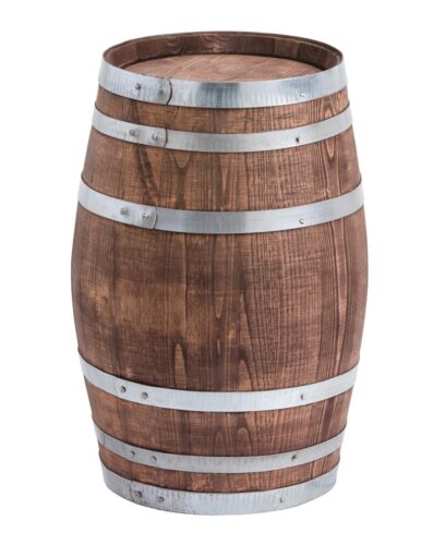 Petit tonneau en bois 10/15/30/50 L tonneau à vin tonneaux décoratifs tonneaux à vin châtaigne  - Photo 1/35