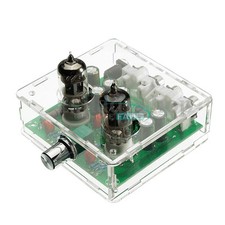 6J1 Valve Pre-amp Tube PreAmplifier Board Headphone Amplifier Buffer AC12V Case