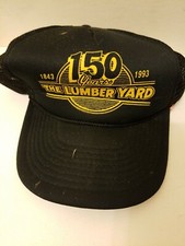 Vintage The Lumber yard 150 years 1993 snapback hardware baseball hat cap