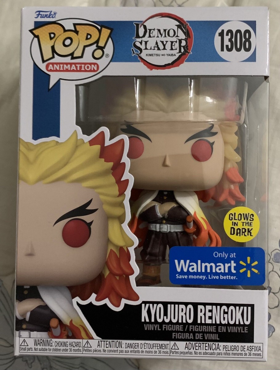 Funko Pop! Demon Slayer: KYOJURO RENGOKU #1308 GITD Walmart