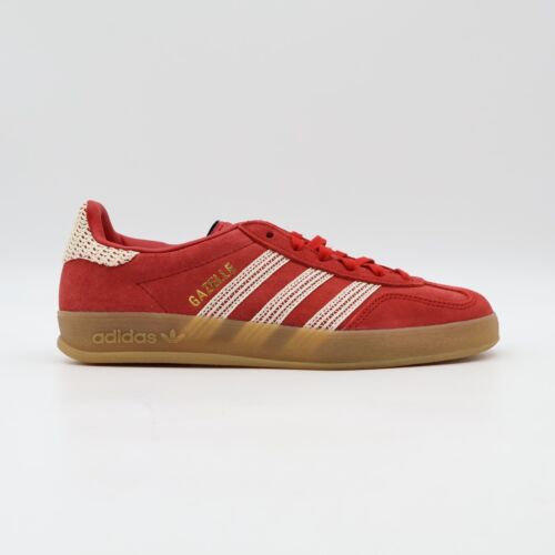 JI2756 adidas Originals Gazelle Indoor Better Scarlet Wonder White Gum (Women's) - Picture 3 of 10