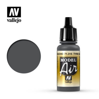 Vallejo Model Air Acrylic Hobby Paints : 17ml Bottles For Airbrushing & Brushing