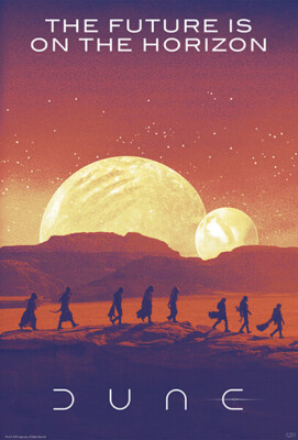 Dune - The Future Is on the Horizon Poster 24.5'' x 36.5'' Laminated