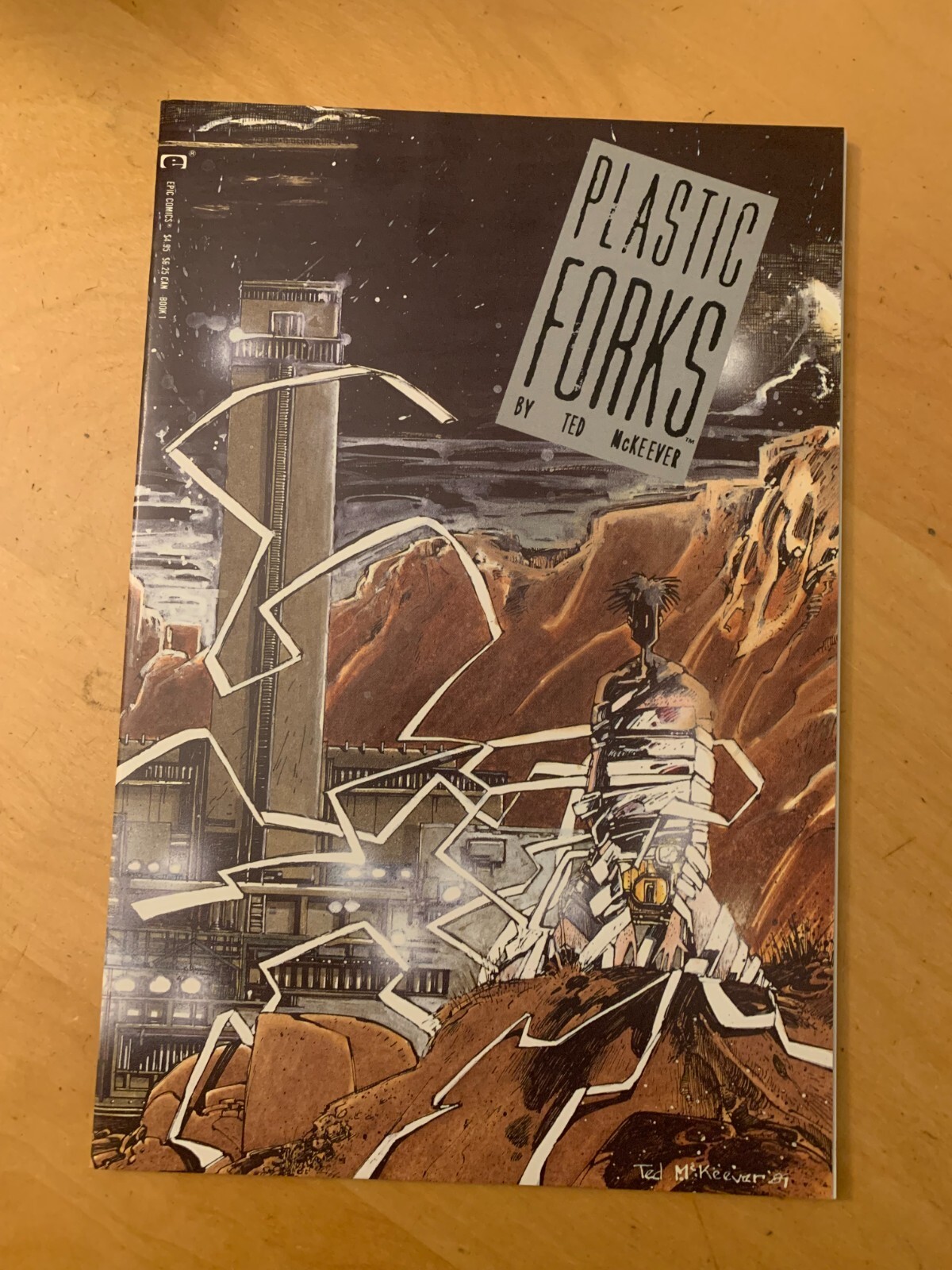 PLASTIC FORKS TED MCKEEVER BOOK 1 EPIC COMICS NM 9.4 eBay