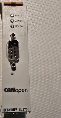 Beckhoff EL6751-0000 Ethercat Canopen Master
