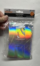 Celebrate Halloween 2 Silver Garlands 5ft. Each NEW H6