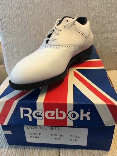 Reebok Mens Golf Shoes Plain Toe Golf 
