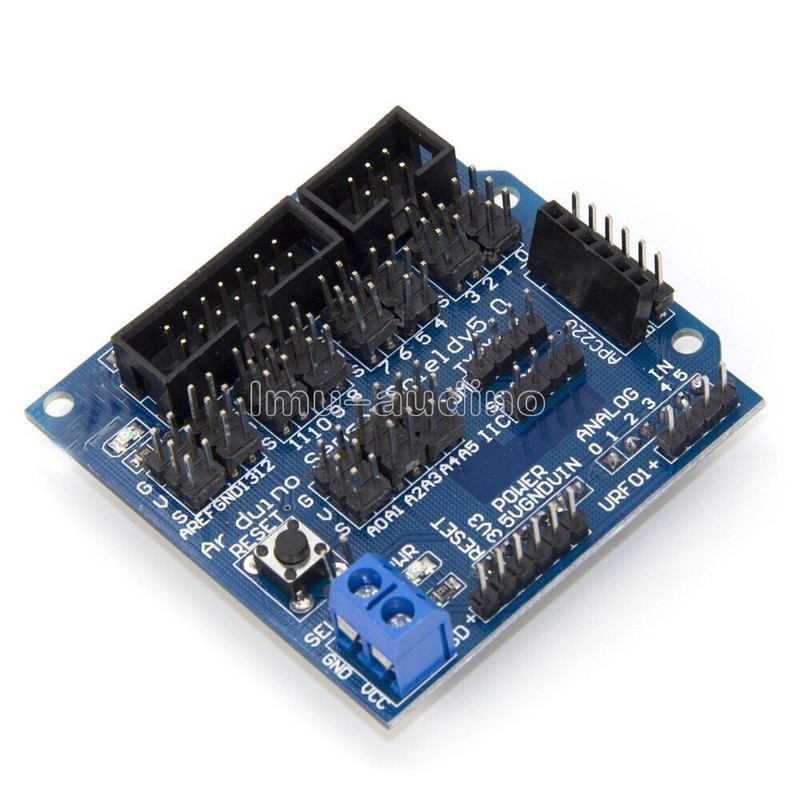 Upgraded V5 Arduino Sensor Shield for Arduino UNO R3 Expansion Board V5.0 IIC