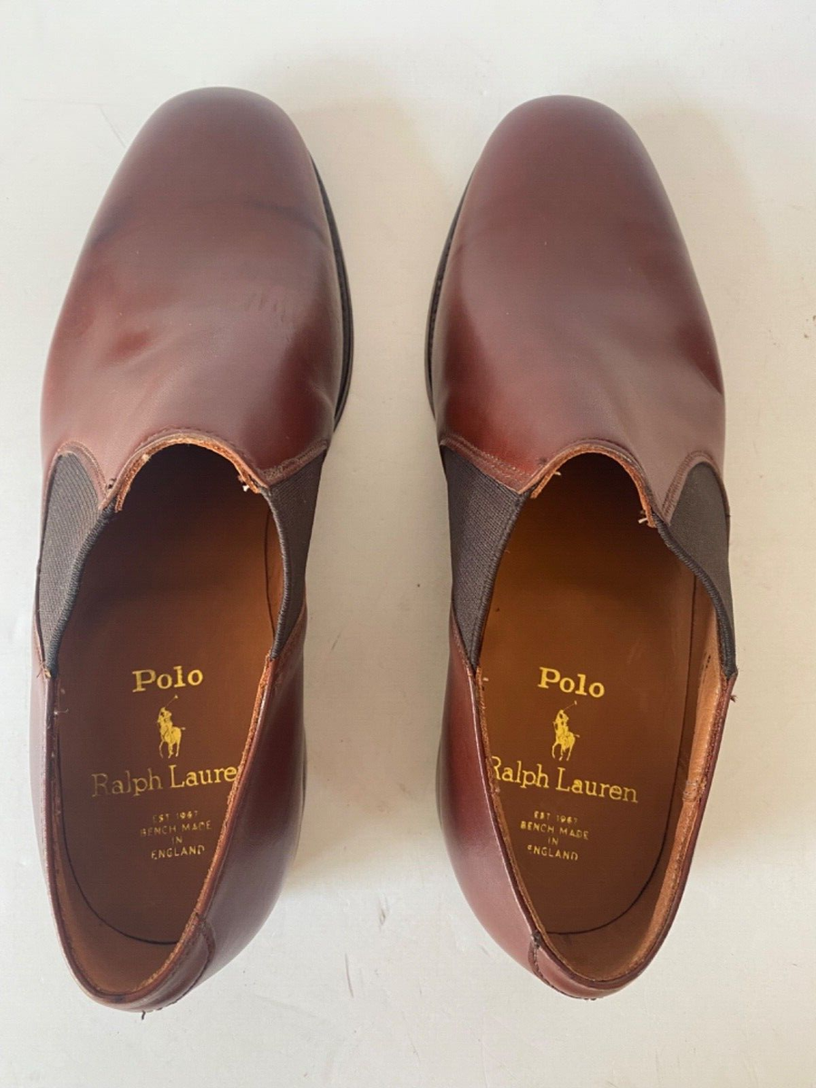 Ralph Lauren x Crockett Jones Low Chelsea boots chukka Brown 6.5
