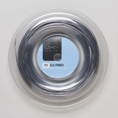 New Luxilon ALU Power 125mm/16L Silver 100 meter/330 feet Tennis String