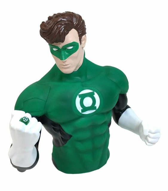 DC Comics Green Lantern 7" Coin/Bust Bank Christmas Birthday Gift eBay