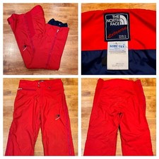 Vtg The North Face Extreme Gore-Tex Snow Ski Pants Made In USA Women's Large Red